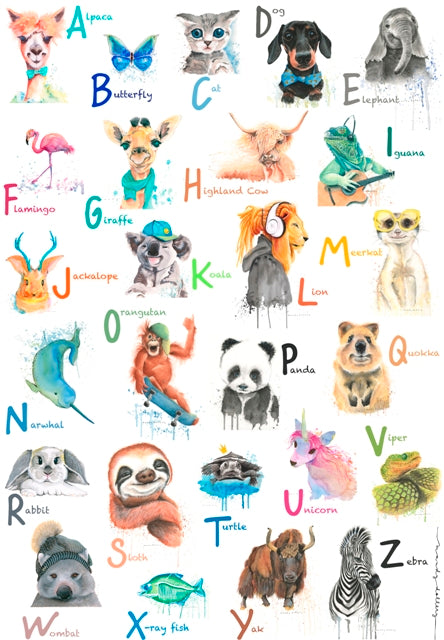 alphabet poster | My Site