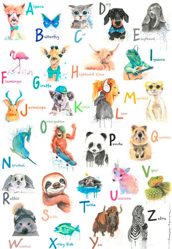 alphabet poster | My Site